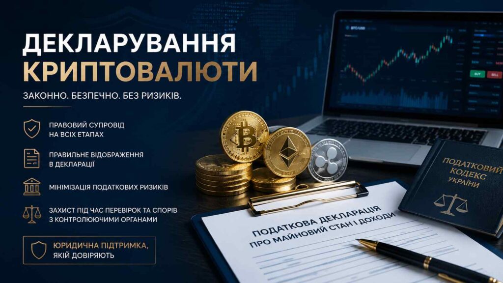 Декларування криптовалюти