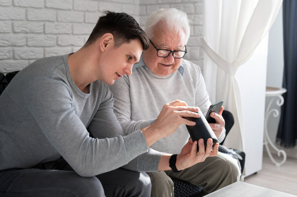 photo Arrange permanent care for an elderly person