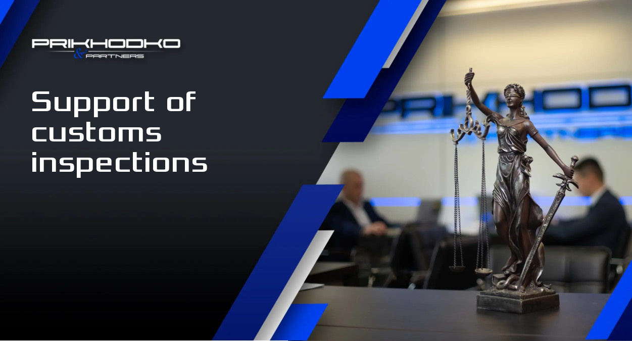ᐈ Support of customs inspections