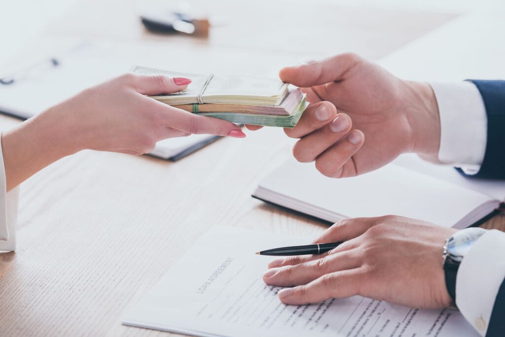 How to properly write off a monetary loan?