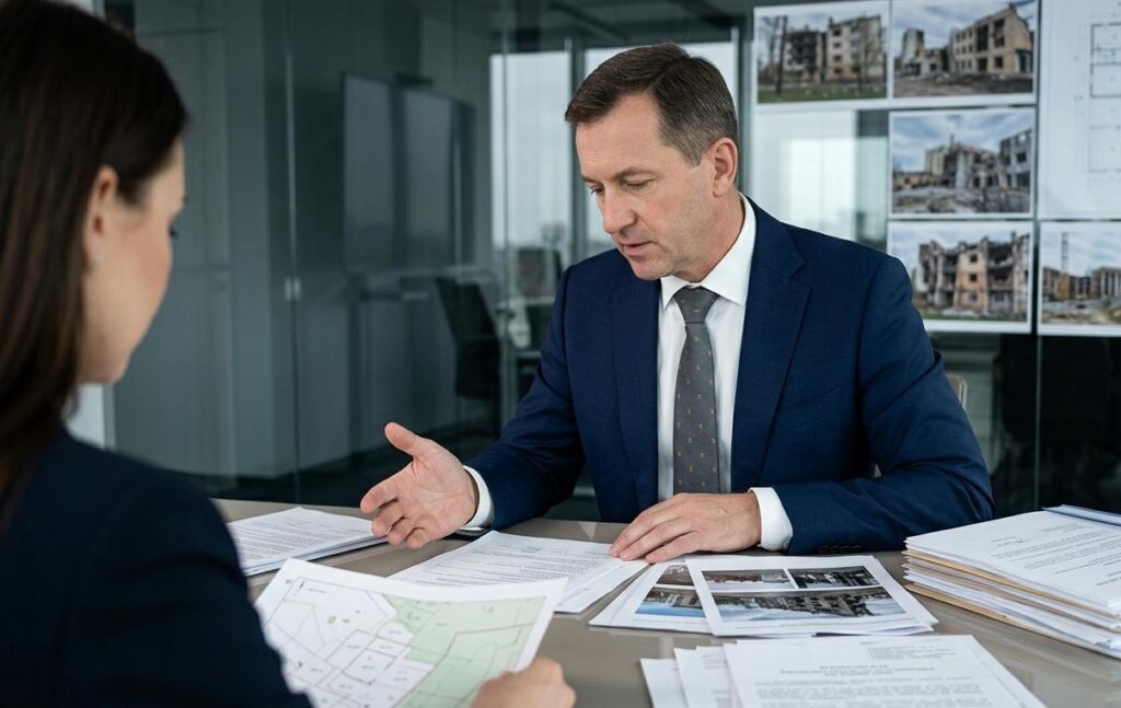 Entering data into the Register of Damaged and Destroyed Property